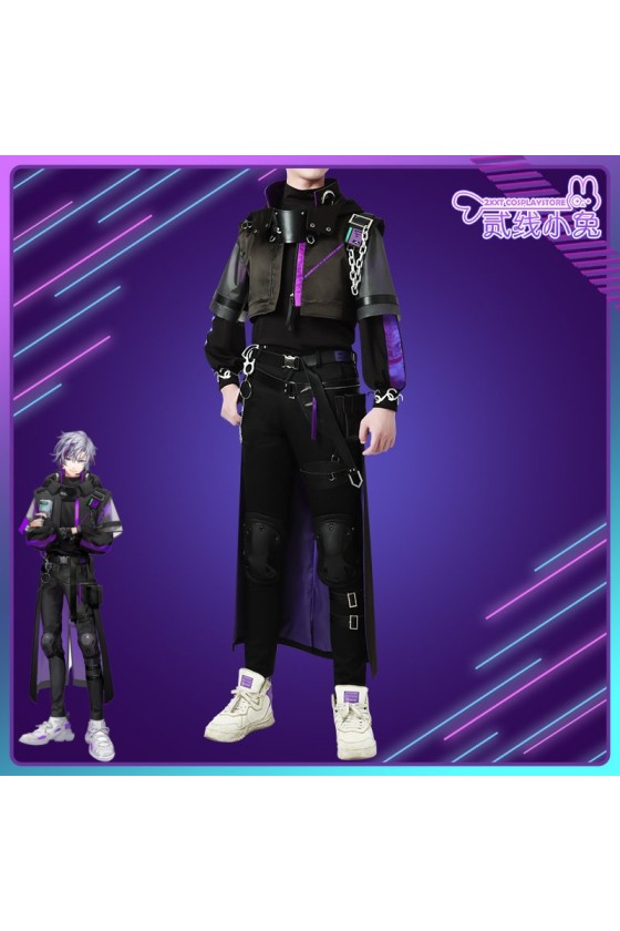 2XXT Cosplay Vtuber Fuwa Minato Gaming Outfit Cosplay Costume